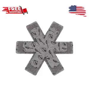 Pot and Pan Protectors, Set of 12 and 3 Different Size, Anti-Slip to Avoid Scratching or Marring When Stacking