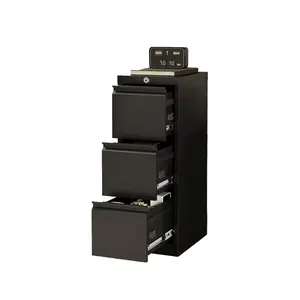 Garvee 40-Inch Metal Storage Cabinet with Adjustable Shelves and Lockable Doors, Tall 4-Foot Storage Unit for Pantry, Garage, Crafts, and Bedroom Organization