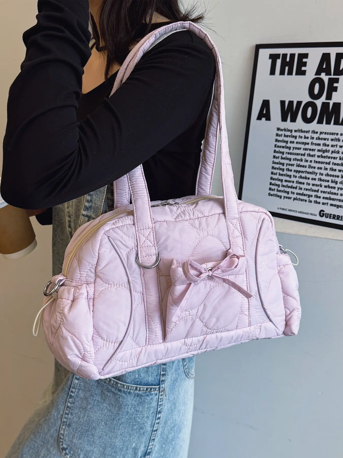 Ladies' Shoulder Bag, Fashionable Simple Casual Retro Design, Daily Commuting College Use, Small Fresh Practical Large Capacity, Cross Body Bags