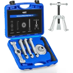 Orion Motor Tech Universal Hub Puller Tool, Heavy-Duty Steel Master Brake Drum Removal Tool with 7.6 in Max Bolt Circle, Adjustable Legs for Most Cars & Trucks