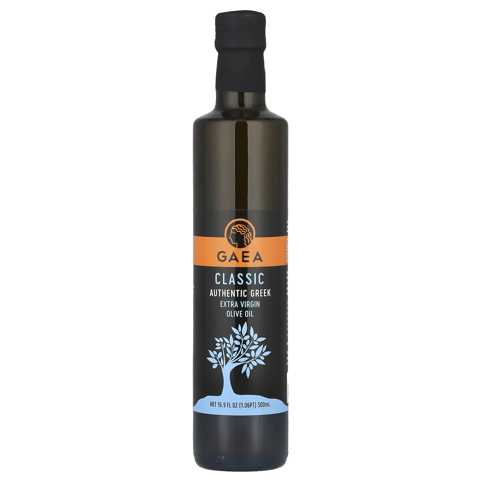 Gaea Classic, Authentic Greek Extra Virgin Olive Oil, 16.9 fl oz (500 ml)