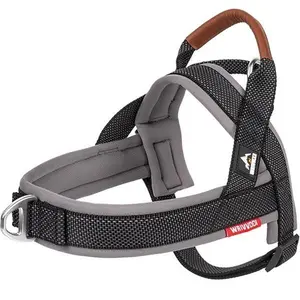 WRIVVOO Easy-Fit No-Pull Dog Harness for Small Medium Large Dogs Adjustable Reflective Pet Vest with Soft Padded Handle Escape Proof Easy Walk Harness for Training and Outdoor Walking Breathable Pet Harness
