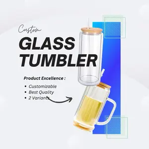 Custom Glitter Tumbler - Customizable Bottle - Drinkware tumblers