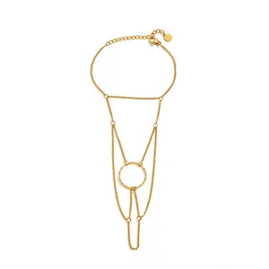 Fun Statement Connected Ring Bracelet