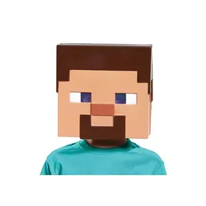 Kid's Minecraft Steve Vacuform Mask