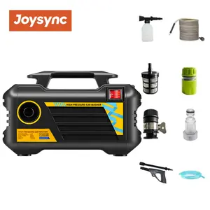 Joysync Electric Pressure Washer 2600 Max PSI 4.8 GPM Electric Powered Washers, Built-in Carry Handle, Detachable Foam Cannon, Pro-Style Wand,Nozzle Set, for Cars/Fences/Driveways/Home/Patios