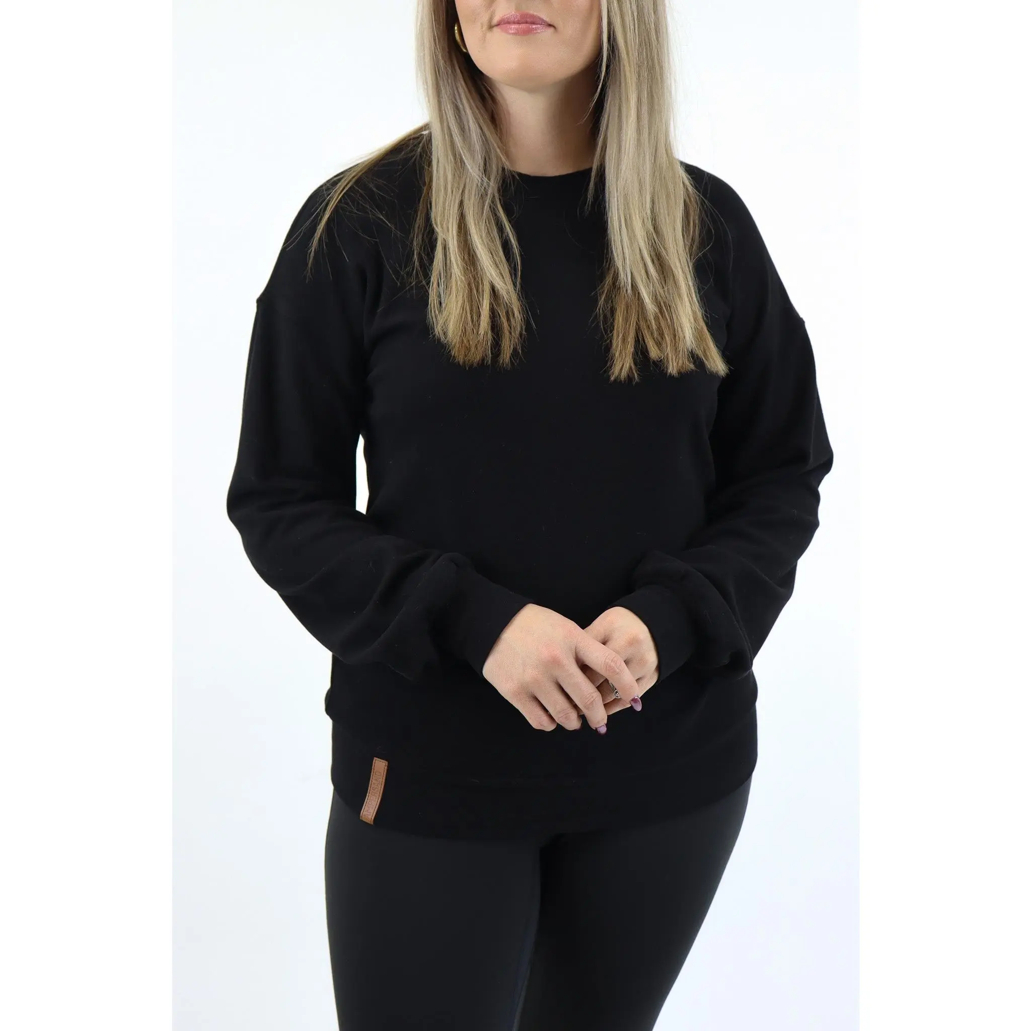 Ampersand Poppy Seed Performance Fleece University Pullover