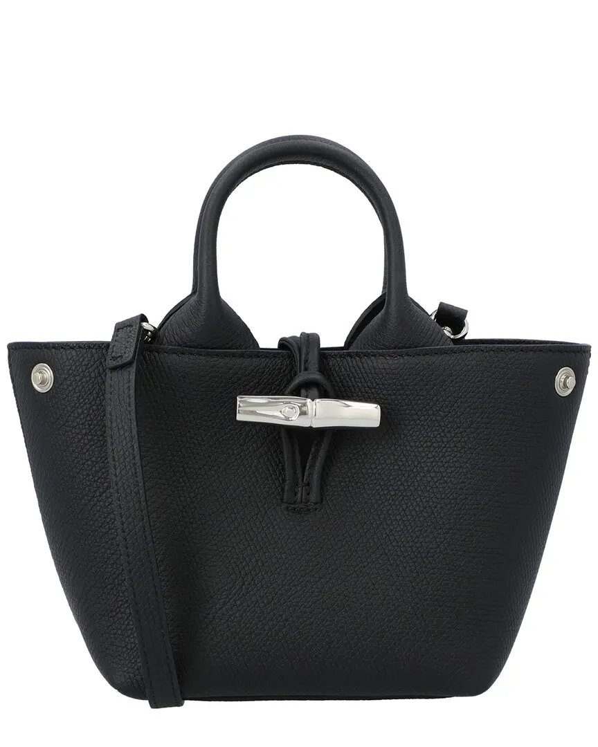 Longchamp Le Roseau Extra Small Leather Handbag
