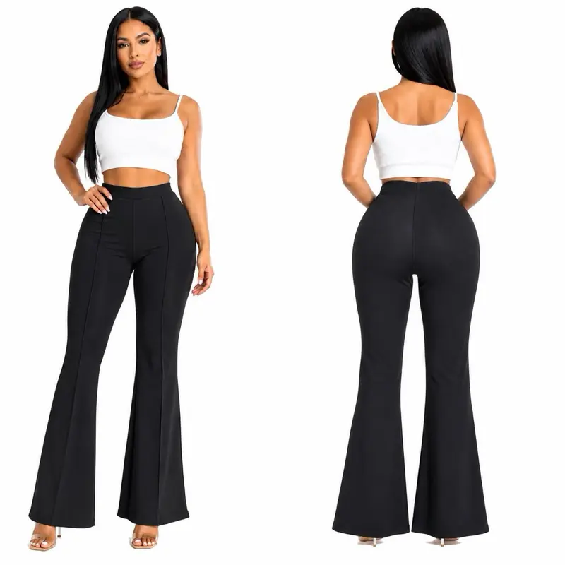 Women’s High Waist Palazzo Yoga Pants Women's work pant