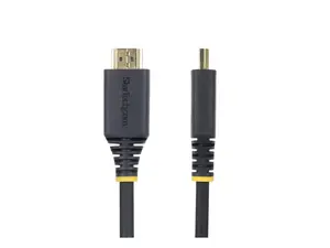 StarTech 1.5m (4.9ft) Premium Certified High Speed HDMI Cable, 4K 60Hz/1440p 144Hz, HDR10/HDCP 2.2/ARC, 18Gbps, UHD HDMI 2.0 Cord for TV/Monitor, TPE Jacket - HDMI2CABLE-4K60-150C