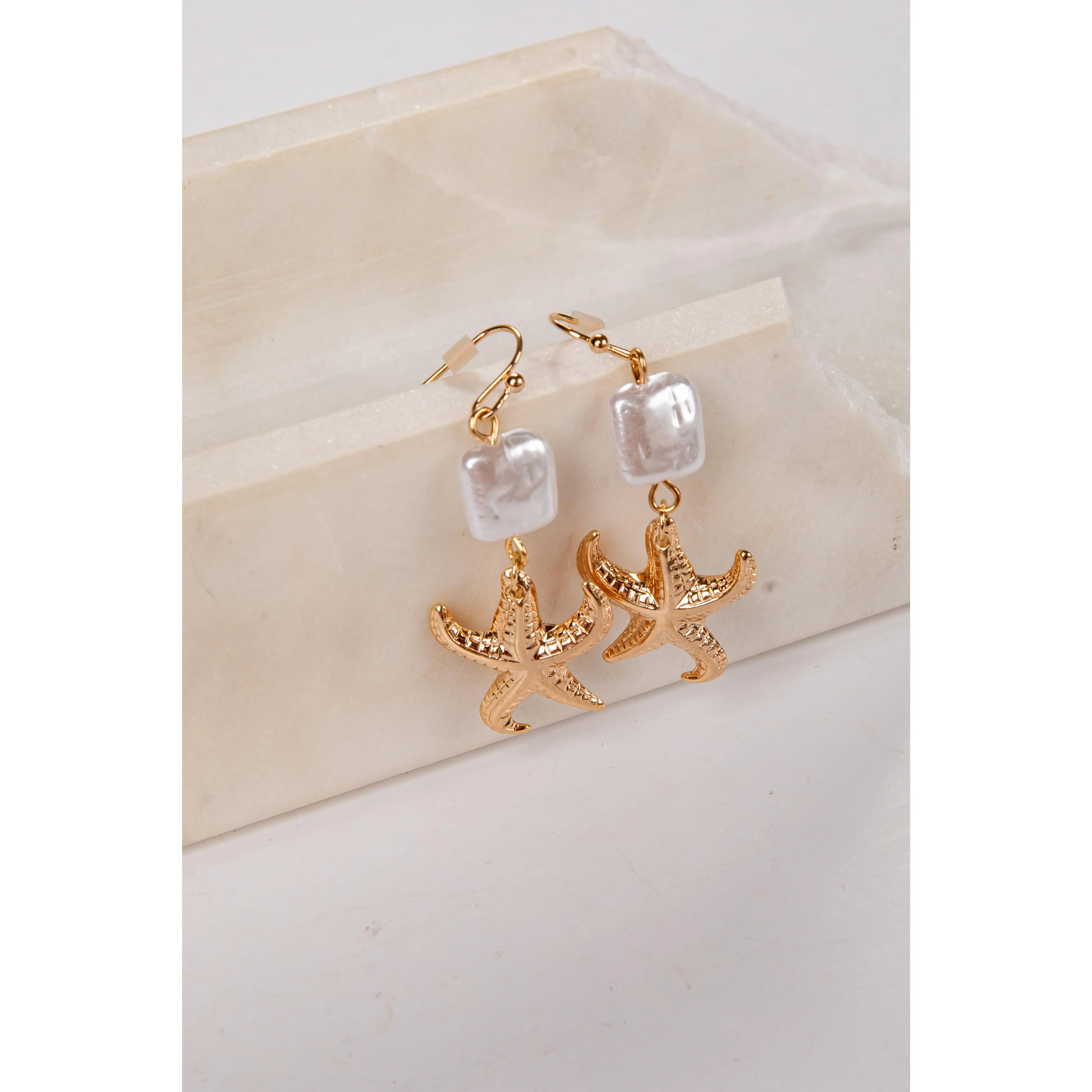 Kinsley Cove Gold Starfish Earrings