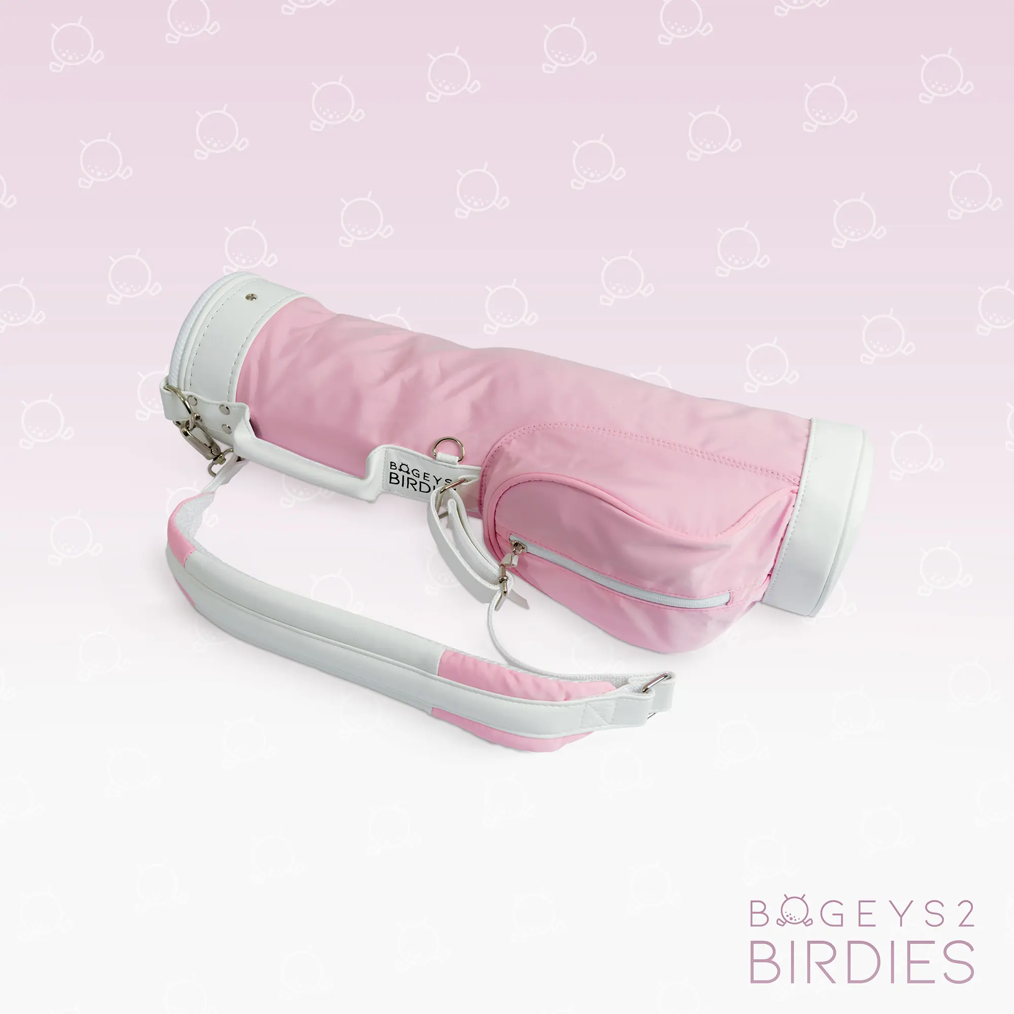 Bogeys2Birdies Toddler Golf Bag for Kids Ages 2-5, Boys and Girls with Carry Strap