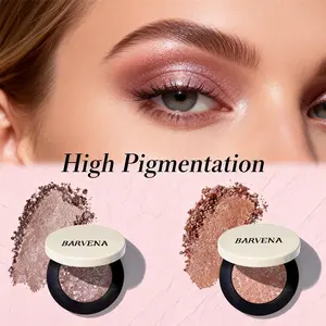 Sunset Copper Color Eyeshadow, Shimmer Gel Formula, Smooth Glossy Finish, Long Lasting, No Smudge, High Shine, Suitable for Women, Pigment