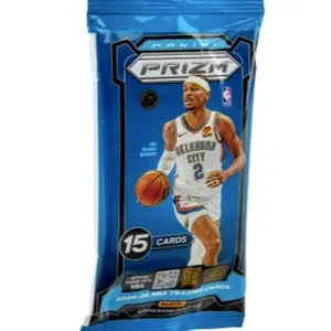 Panini 2024 Prizm NBA Basketball Value Pack - 15 Cards per Pack Collectible Trading Cards