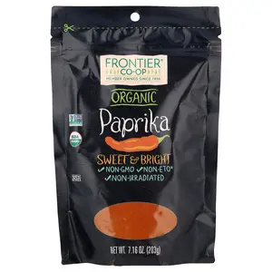 Frontier Co-op Organic Paprika, 7.16 oz (203 g)