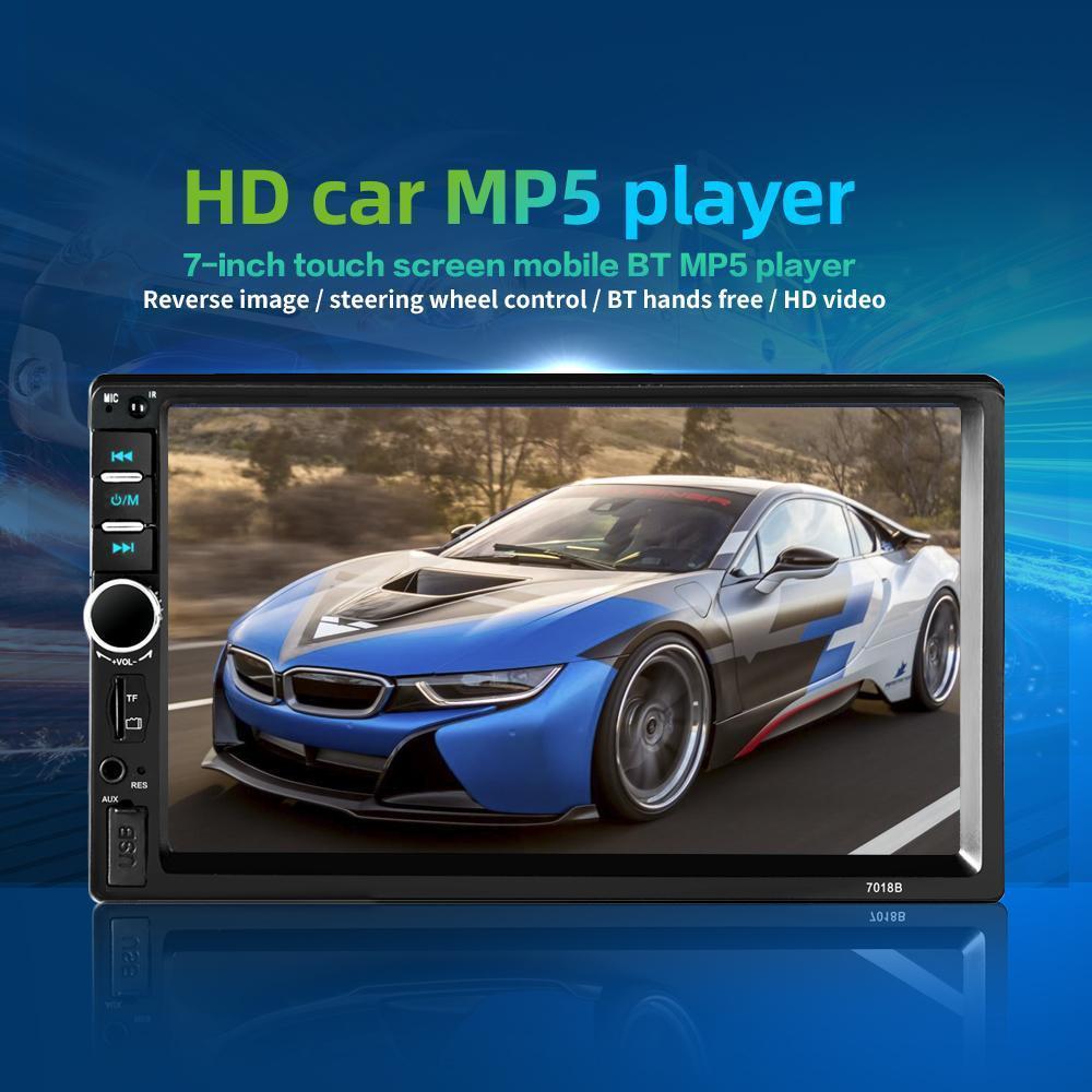 Double Din Car Stereo Car Radio with Bluetooth 7 Inch Touch Screen FM Radio Link USB 2 Din Car Audio Receiver Remote Control Steering Wheel Control Backup Camera Double Din Car Stereo Car Radio with Bluetooth 7 Inch Touch Screen FM Radio Link USB 2 Din Car Audio Receiver Remote Control Steering Wheel Control Backup Camera