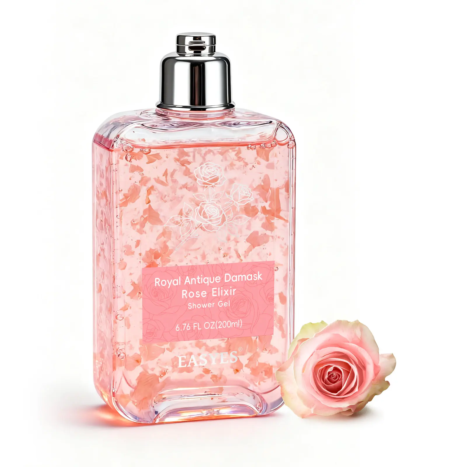 Easyes】Rose Essence Native Body Wash - Red rose fragrance 3X