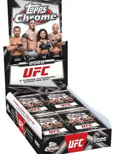 2026 Topps Chrome UFC Hobby Box Or Pack