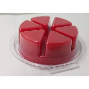 EAP Innovations 6 Cavity Round Pie Melt Clamshell Case of 500