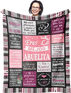 Abuelita Blanket, Grandma Gifts in Spanish, Mothers Day Birthday Gifts for Grandma, Abuela Gifts, Regalos para Abuela, Grandmother, Mimi Gigi Nana