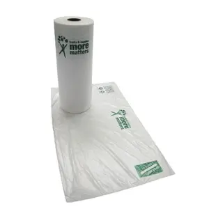 Inteplast Group IBS PHMORE15NS Produce Fruits and Veggies Bags - Polyethylene 10 in. W x 15 in. L
