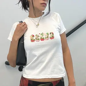 Calico Critters Shirt Y2K Baby Tee Calico Critter Shirt Proud Mother Women's Top Coquette Cute Women's T-Shirt Trending Top Summer 2024