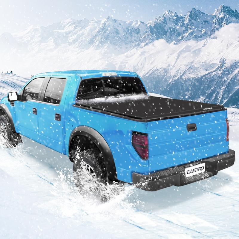 [Fits 2019-2026 Chevrolet Silverado & GMC Sierra 1500] 5.8 Ft Bed, Soft Roll Up Truck Bed Tonneau Cover