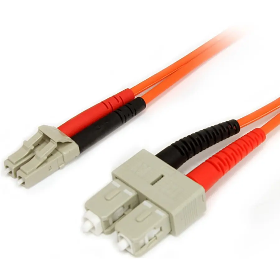 StarTech 5m Multimode Duplex 62.5/125 LSZH Fiber Optic Cable - LC/SC