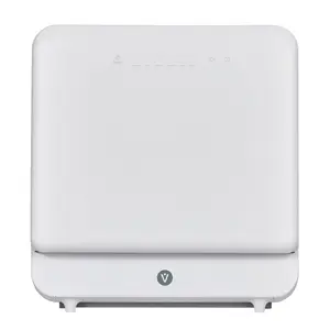 Portable Countertop Dishwasher Basket - Compact Design with 5L Manual Water Tank & Faucet, 6 Cleaning Programs, Spacious Interior, Perfect for RVs & Apartments, No Plumbing Needed - Dishwasher Accessory