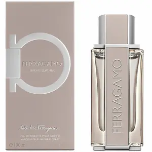 Ferragamo Men's 3.4 Ounce Bright Leather Eau de Toilette