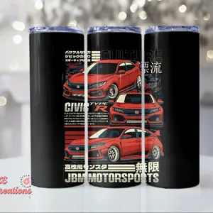 JDM - HD Civic 20 oz Stainless Tumblers