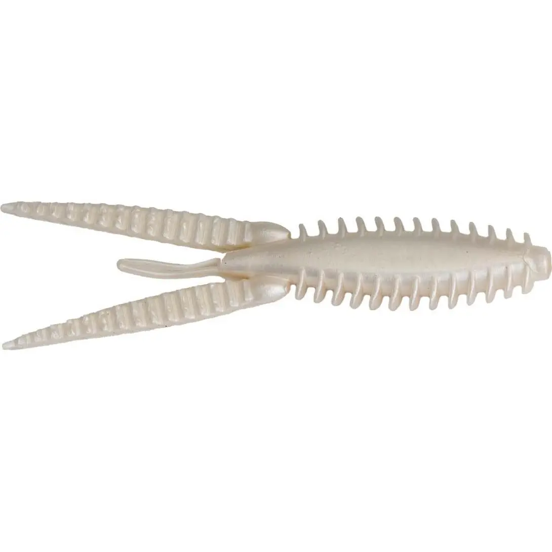 Craw Style Jig Trailers, 8 Pack - 4-Inch Soft Plastic Baits with Upright Craws and a Realistic Look, Deep Ribbed Fishing Tackle for Jigging, 4 Inches, Vibrating Tail