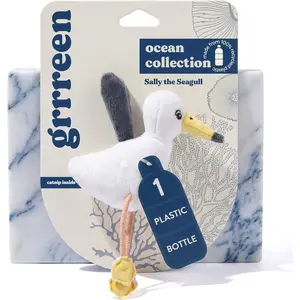 Plush Seagull Stuffed Animal Eco Friendly Interactive Cat Toys for Indoor Cats