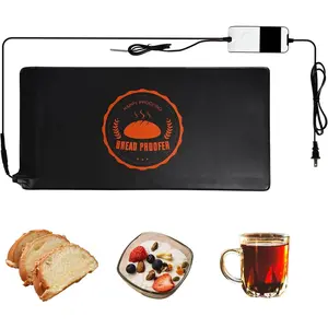 Bread Proofing Mat, Sourdough Warming Mat, Sourdough Starter Warmer with Thermostat Temperature Control, Dough Proofer Heating mats for Home Kitchen Baking Food(10.6" x 21.6")