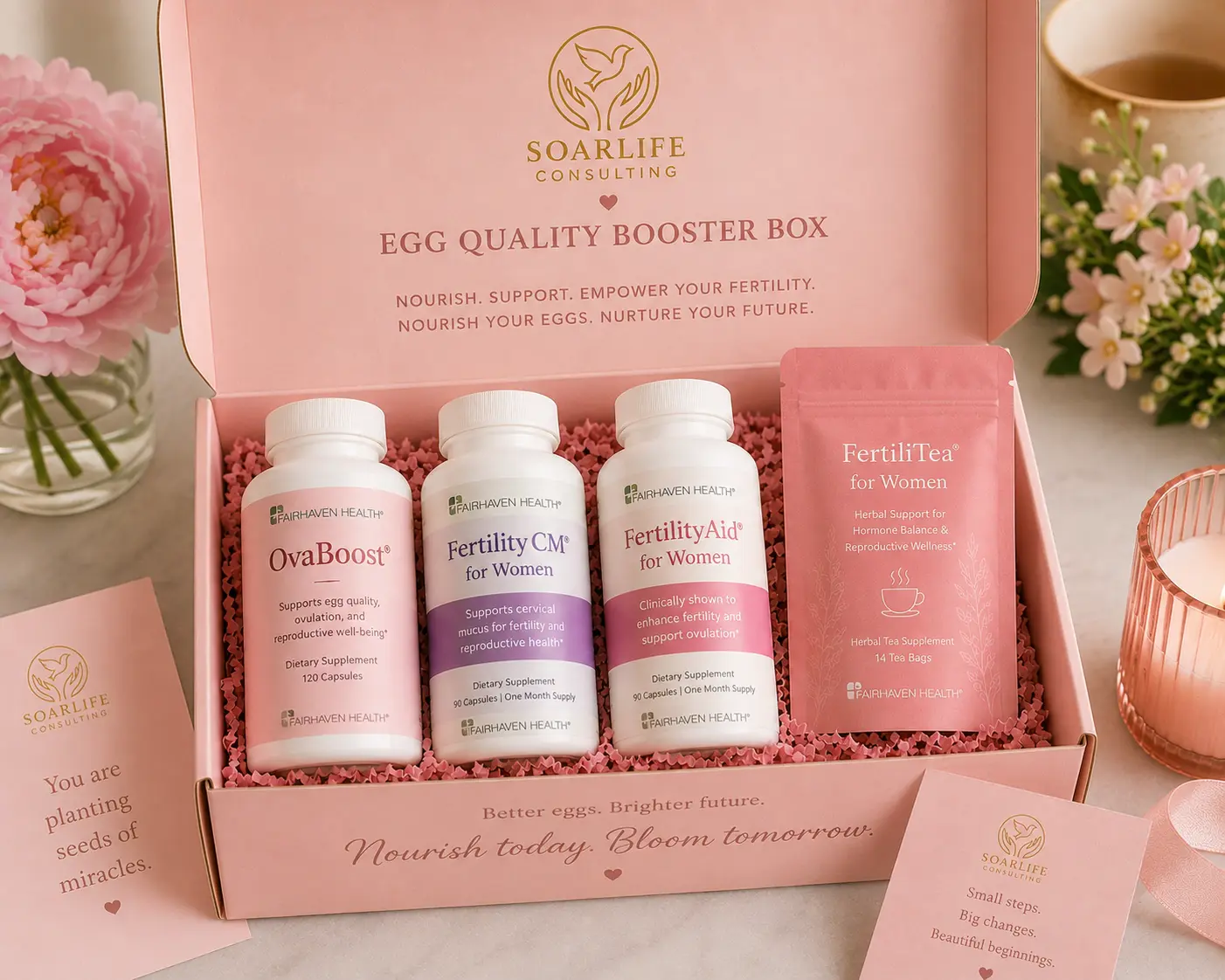 Soarlife egg quality booster box