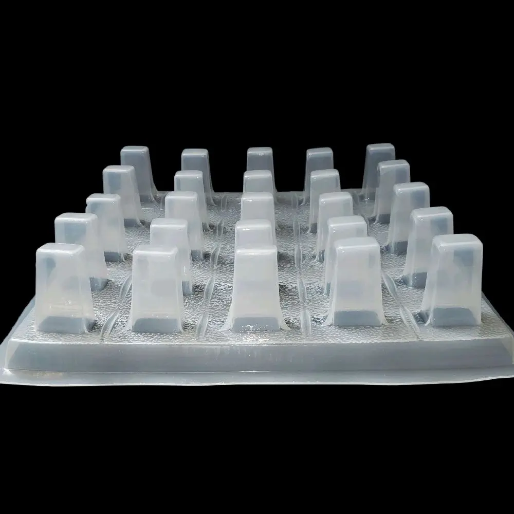 Molde de Plastico for jellopops / gelapaletas SQUARED