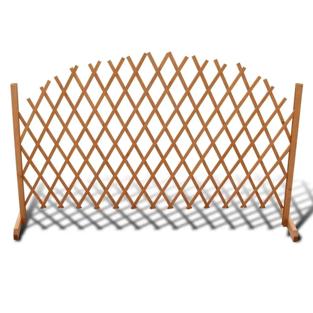 vidaXL Trellis Fence Outdoor Garden Privacy Screening Patio Barrier Solid Wood 3004587