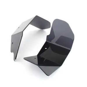 1 Pair Acrylic Motorcycle Windshield & Handguard Set for BMW R1150GS/R1150GSA - Windscreen with Hand Protection Shield