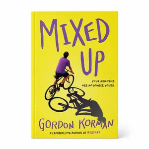 Mixed Up Gordon Korman Kids Book Ages 9-12 Mystery Sci-Fi Novel Two Boys Swapping Memories Middle Grade