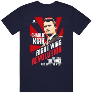Charlie Kirk Book Cover T-Shirt Aesthetic Shirt