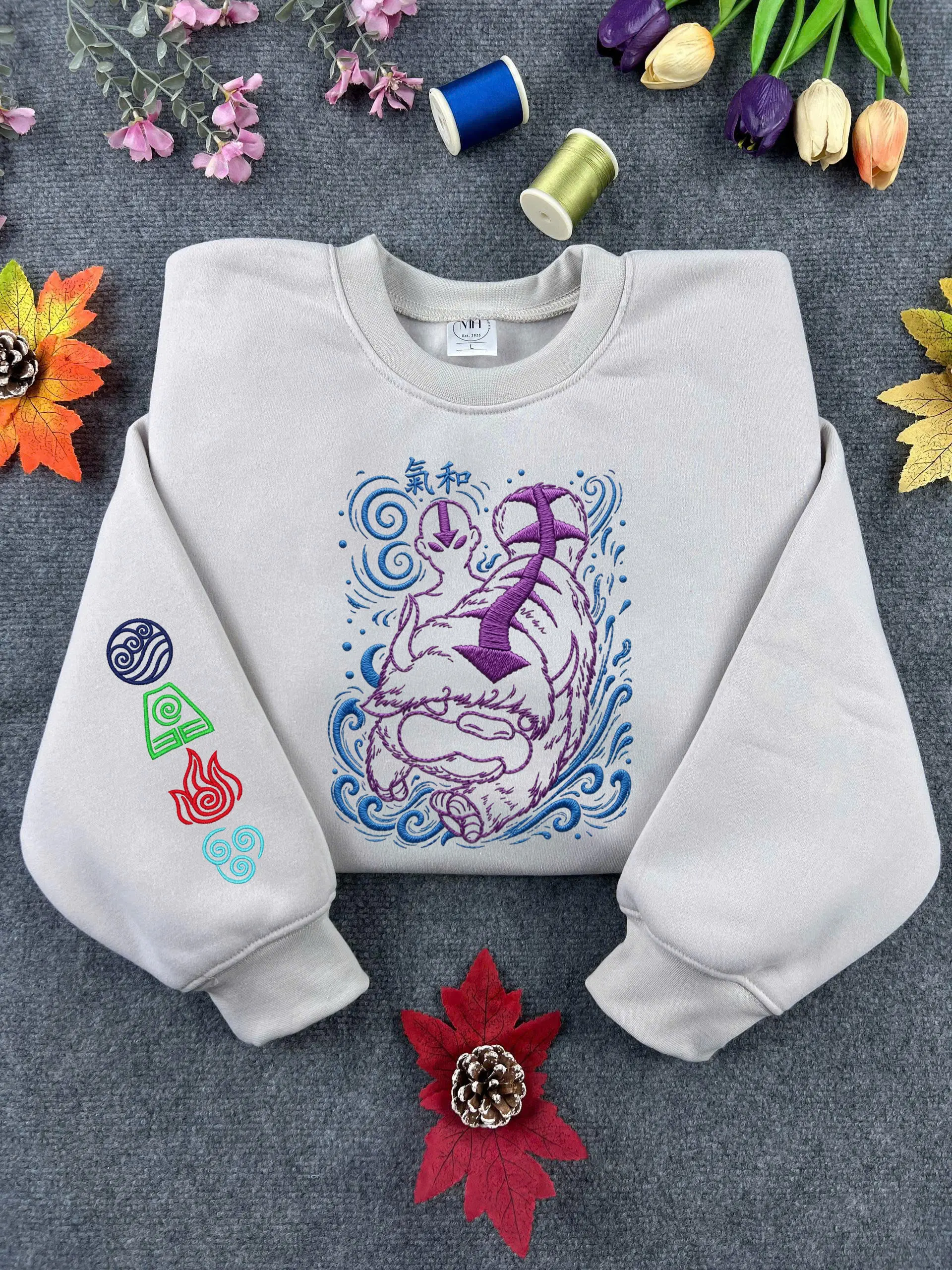 Embroidered Appaaaaaa Sweatshirt, Manga Lover Sweater, Movie Hoodie, Anime Aesthetic Gift for Fans