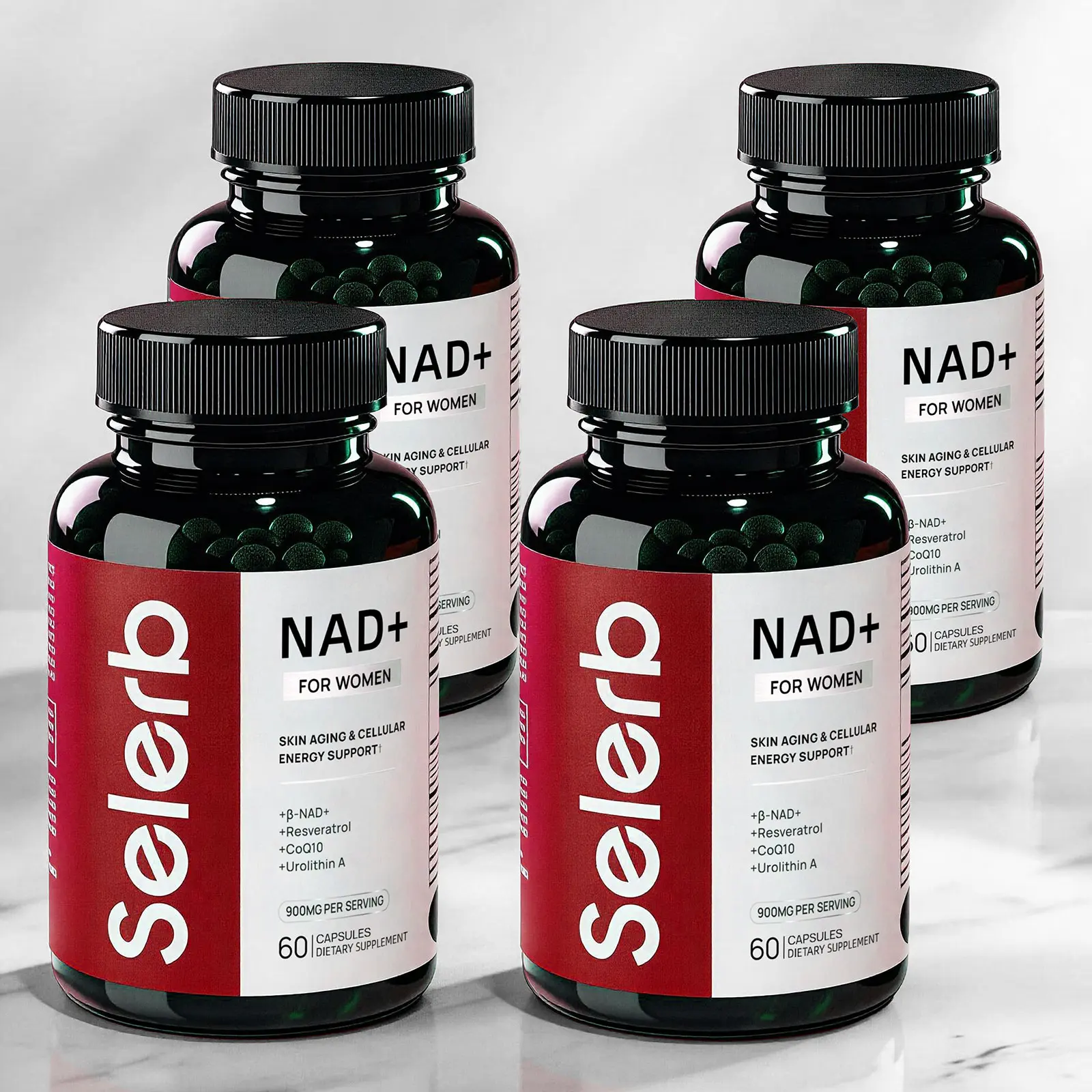 4 Bottles - (180 Servings)