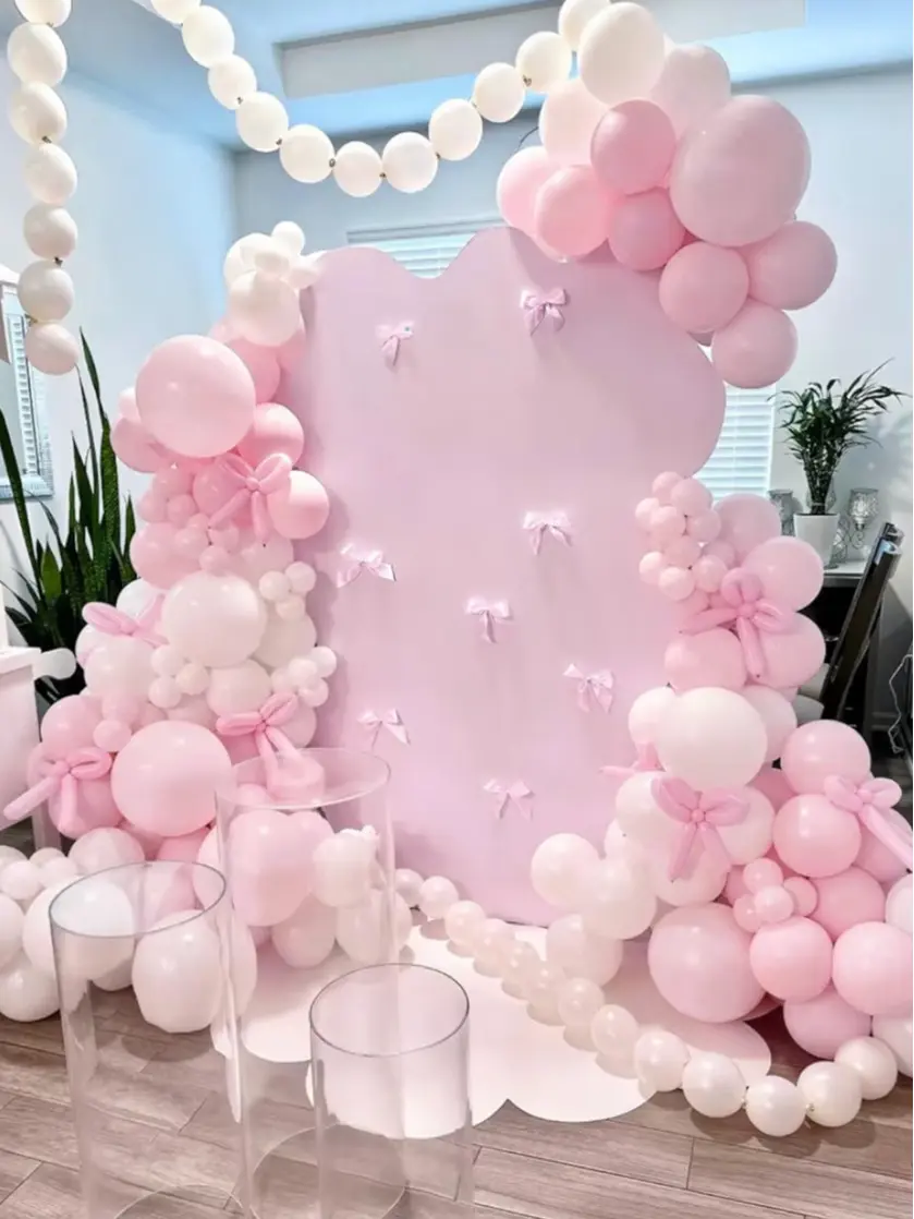 light pink balloon latex balloons 12inch 50 pcs pastel baby pale pink bright party balloon