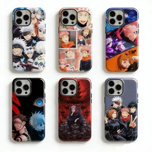 Jujutsu K-Kaisen Phone Cases Anime Phone Cases Compatible for iPhone 17 pro cases 16 15 14 13 12 and Perfect Gift for Fans Her/Him Girly Phone Cases