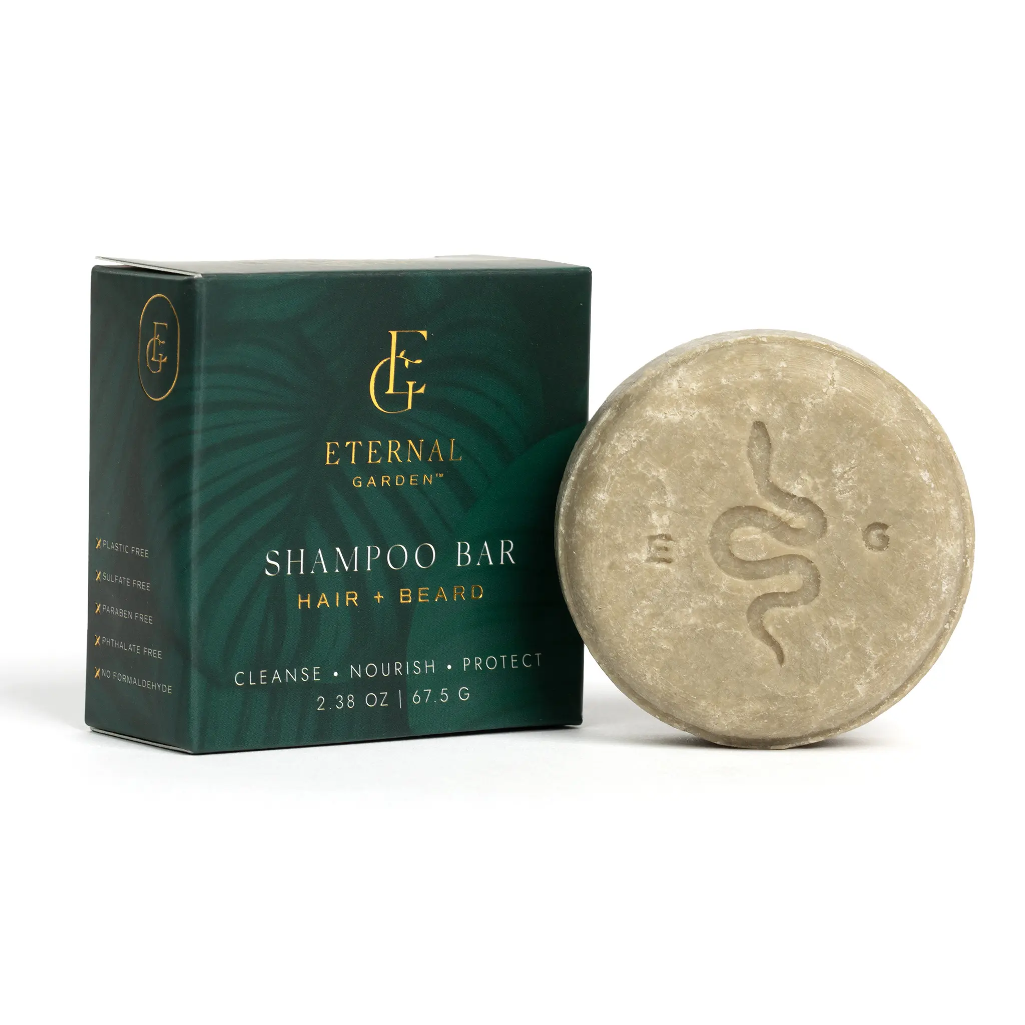 ETERNAL GARDEN Shampoo Bar -  hair & Beard Bar for Everyday Use Artesanal,Shampoo, Healthy hair Conditioner Haircare