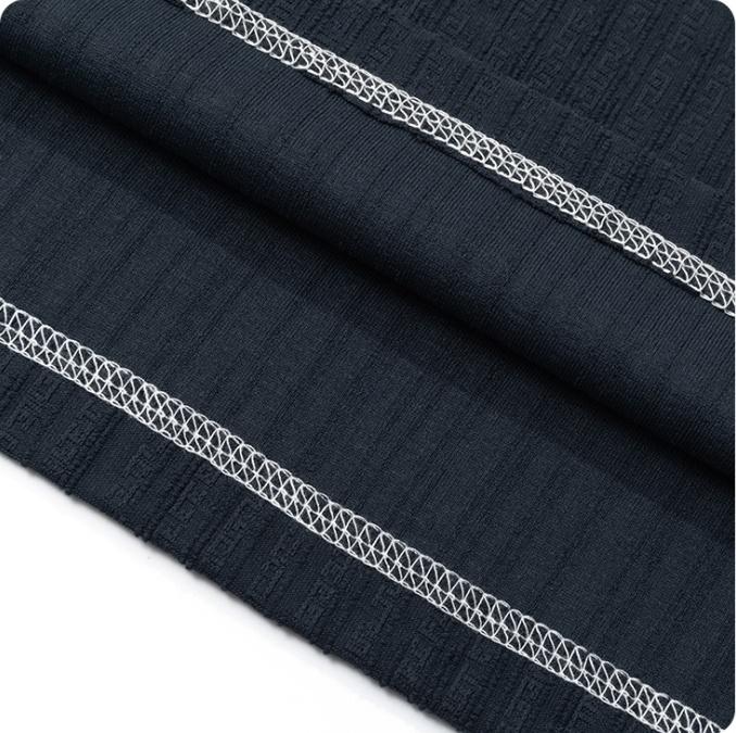 Men’s solid-color crew neck short-sleeve T-shirt featuring exposed thread design and jacquard texture—fashionable casual athletic style. Simple, versatile, comfortable, breathable, and skin-friendly; suitable for everyday wear and outdoor sports.