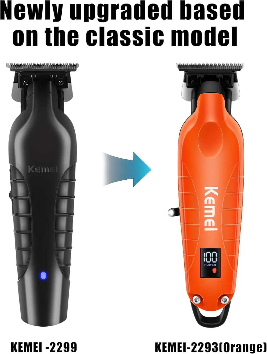 Recommended by jamtho86】KEMEI 2293 Professional Hair/Beard