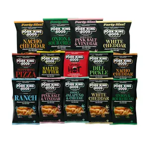 Pork King Good PORK RINDS ARE LIFE Variety Pack