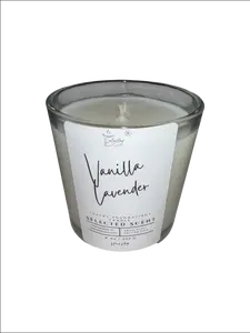 Vanilla Lavender 8 Ounce Luxury Candle Long Lasting Scented