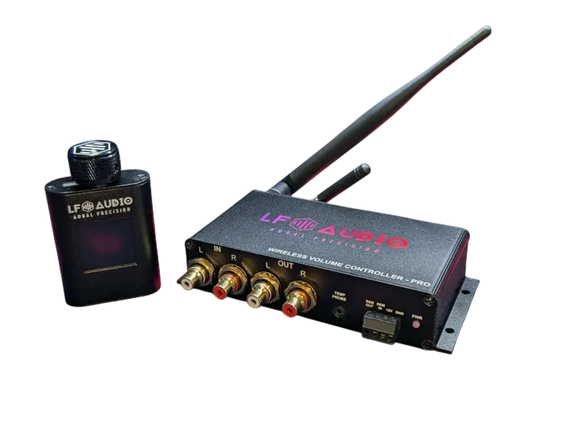 LF Audio WVC-PRO 2-Channel Wireless Volume Controller - Single Knob